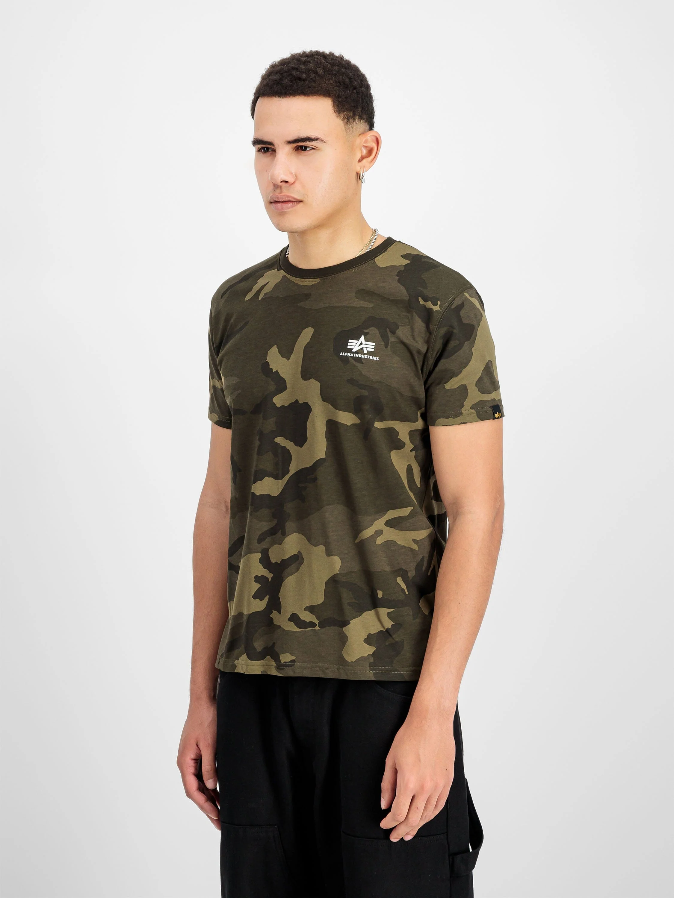 BASIC SMALL LOGO T-SHIRT CAMO - Image 4