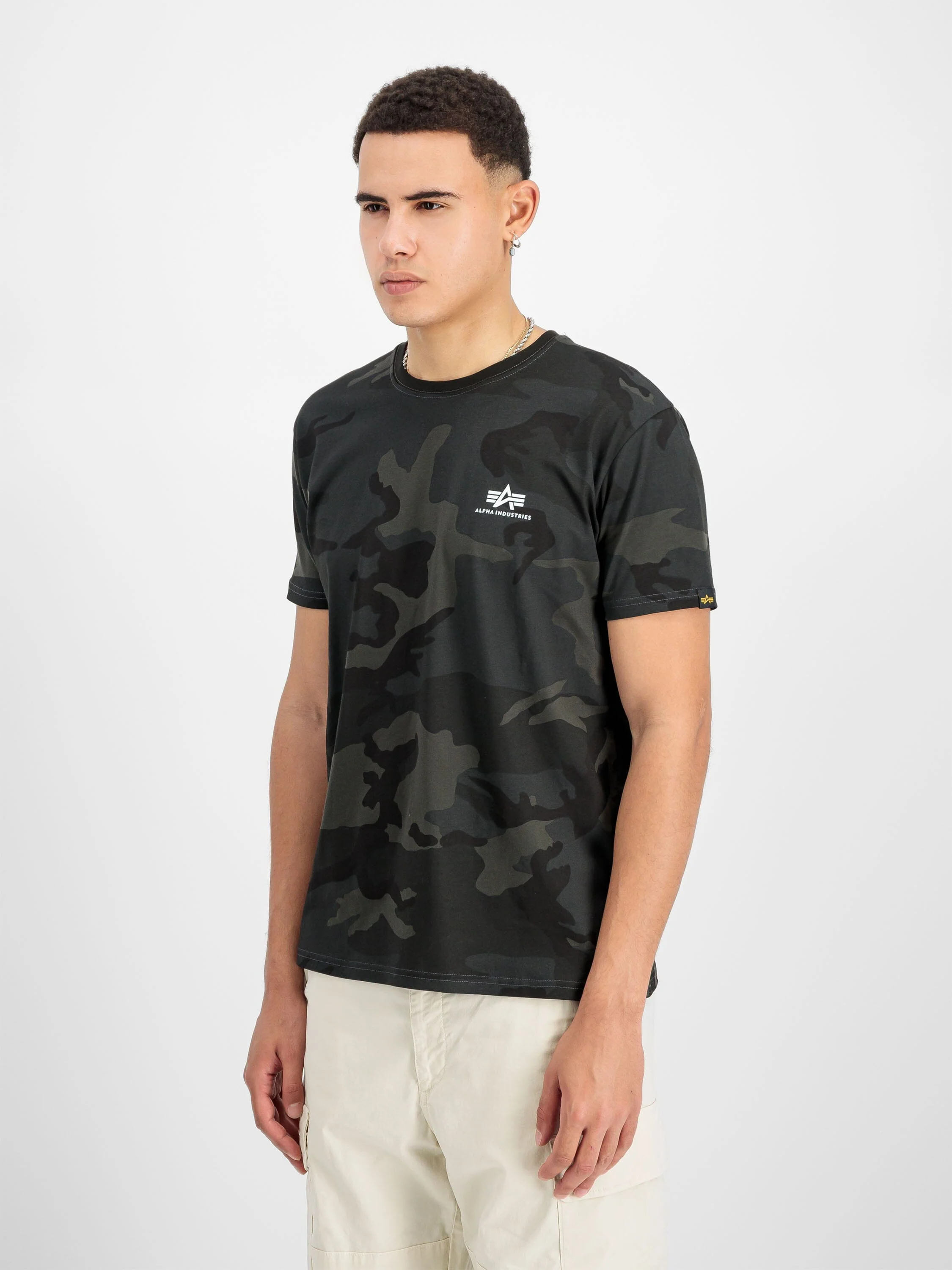 BASIC SMALL LOGO T-SHIRT CAMO - Image 8