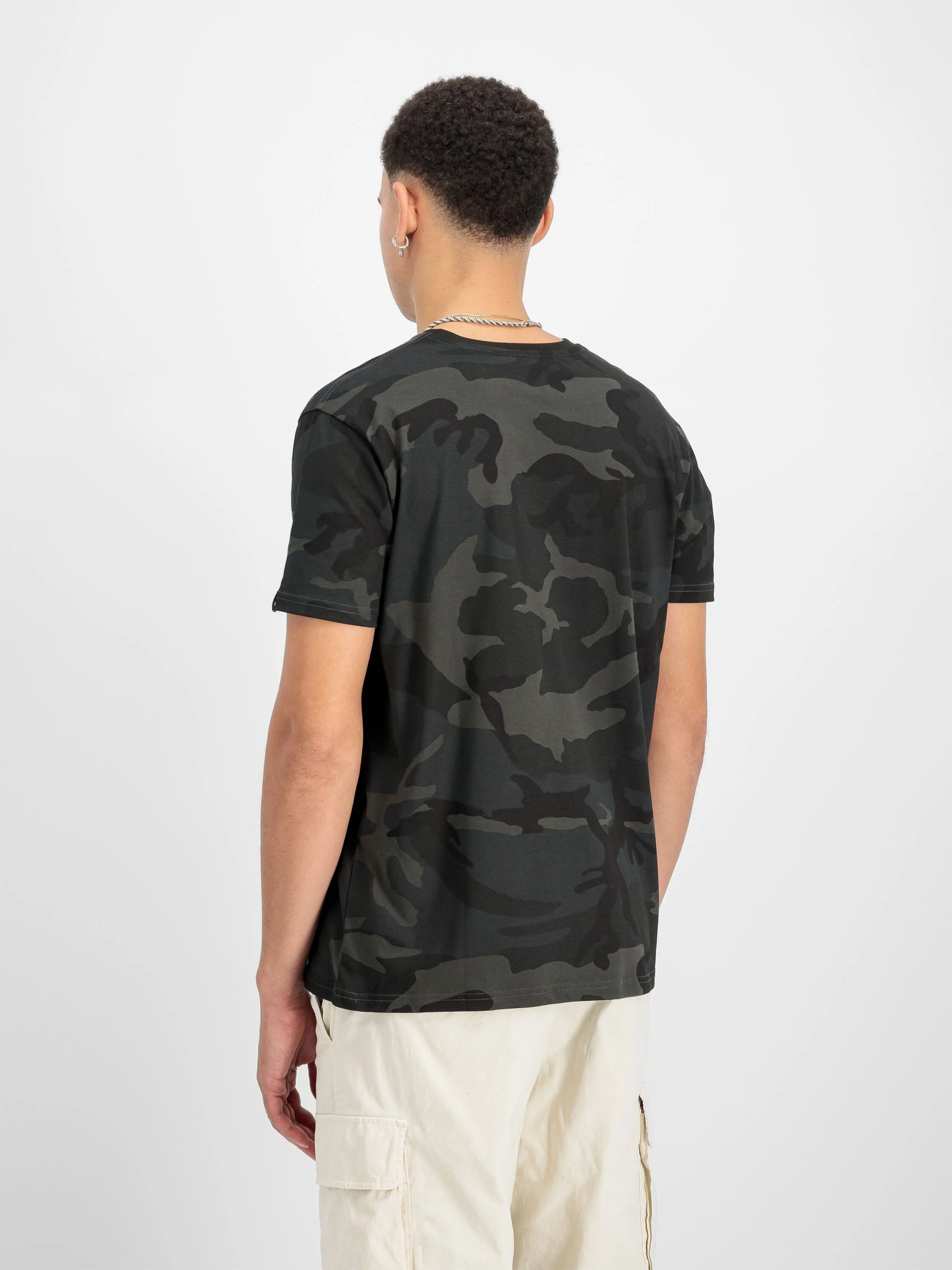 BASIC SMALL LOGO T-SHIRT CAMO - Image 9
