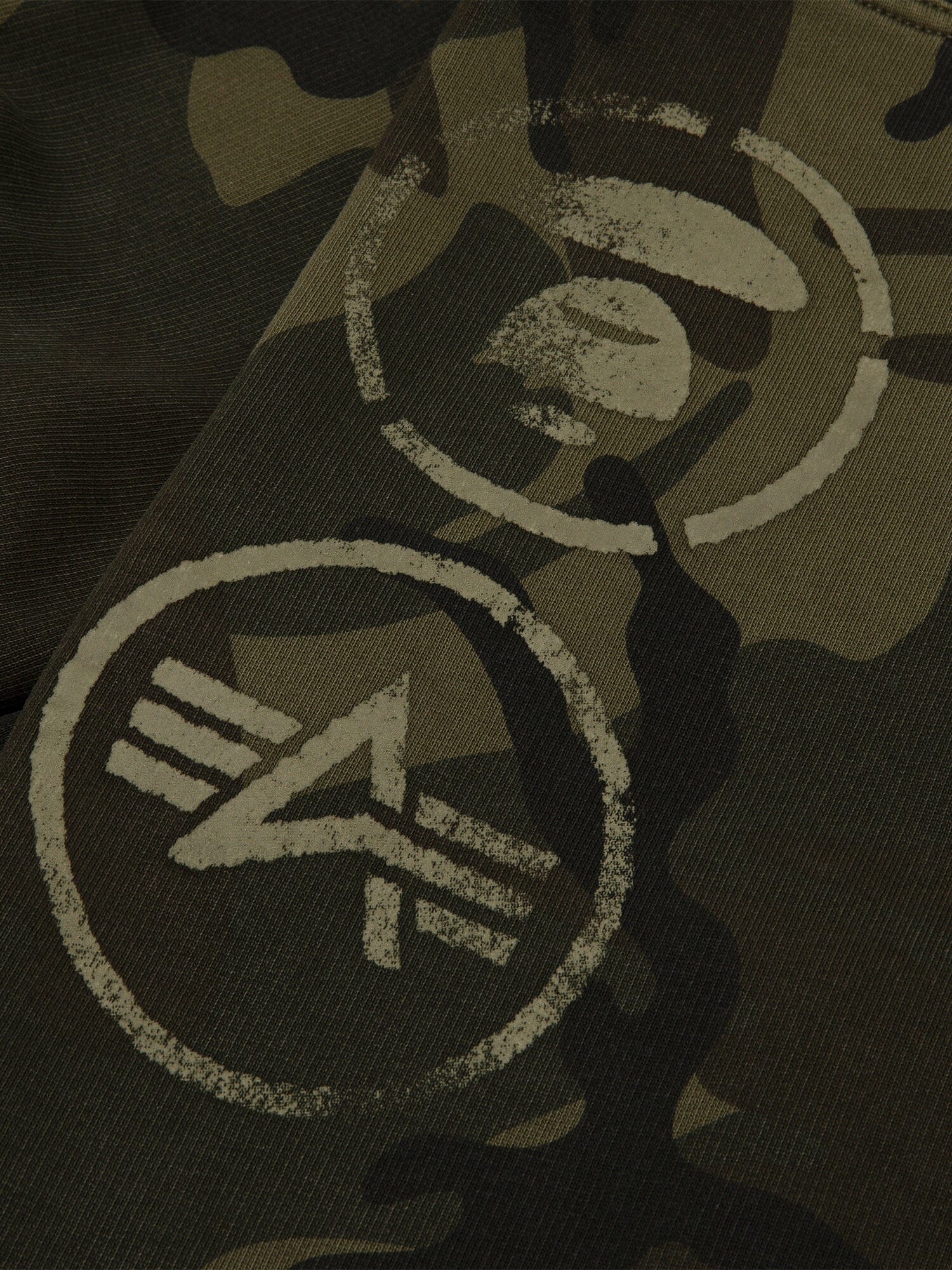 AAPE X ALPHA CAMO ARMY SWEATPANT - Image 5