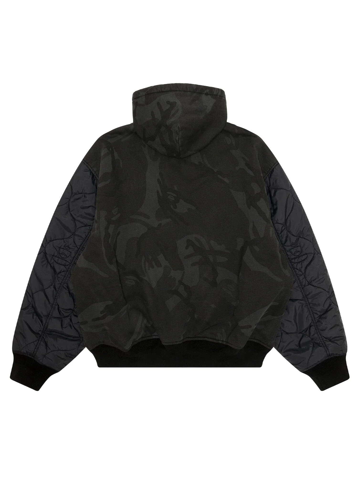 AAPE X ALPHA REVERSIBLE PADDED MA-1 QUILTED JACKET - Image 14