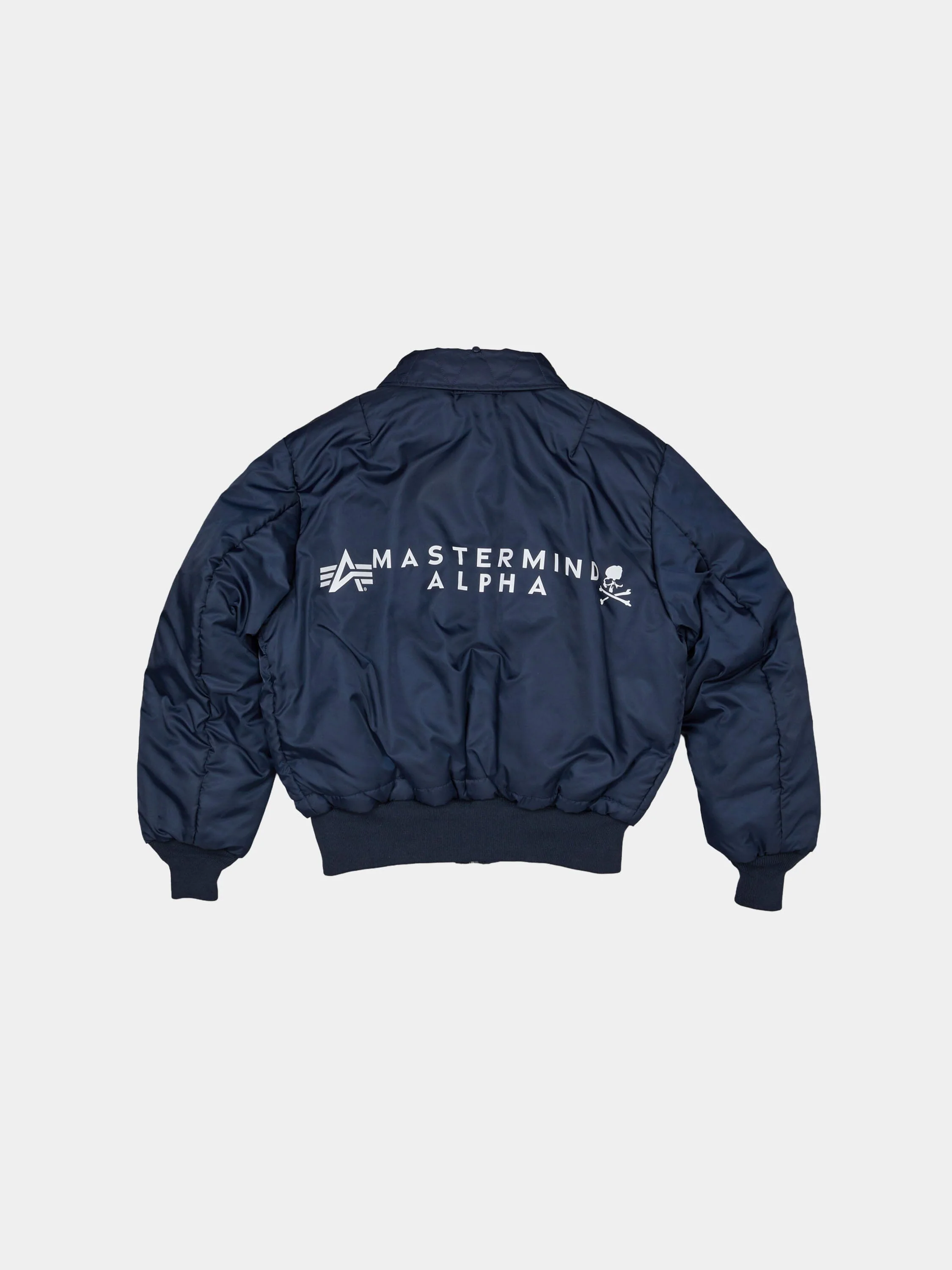 ALPHA X MASTERMIND REVERSIBLE FAUX MOUTON B-15 FLIGHT JACKET - Image 3