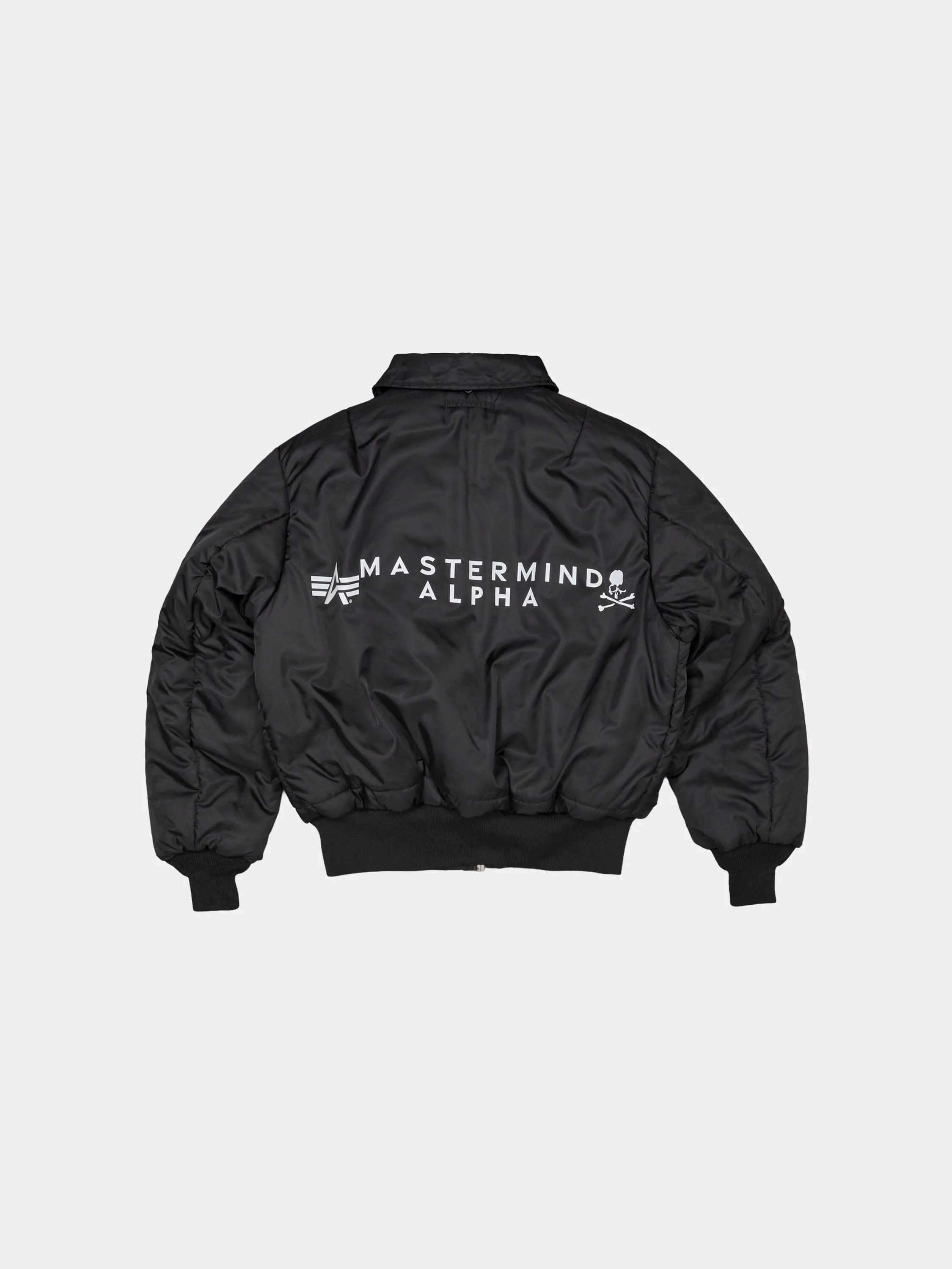 ALPHA X MASTERMIND REVERSIBLE FAUX MOUTON B-15 FLIGHT JACKET - Image 7