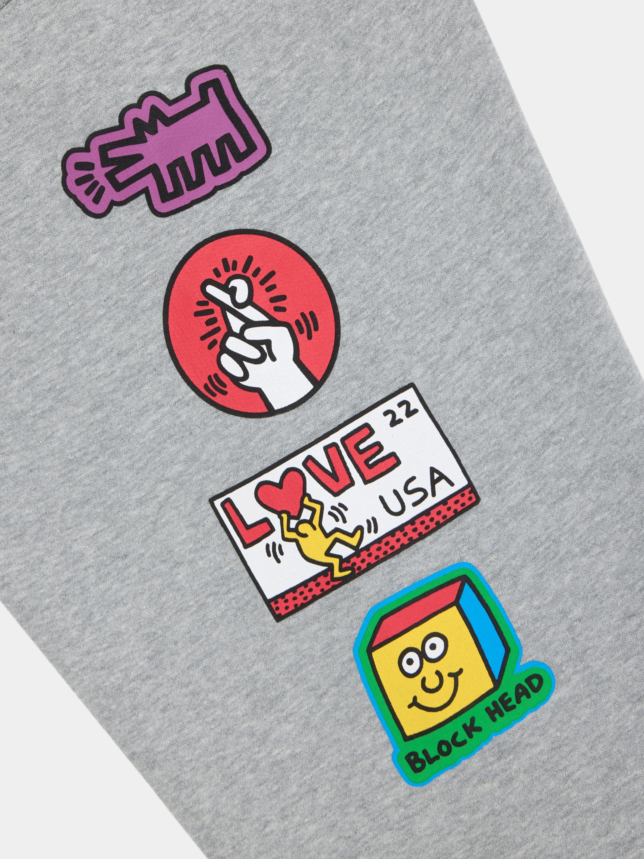 KEITH HARING X ALPHA POP SHOP GRAPHIC HOODIE - Image 5