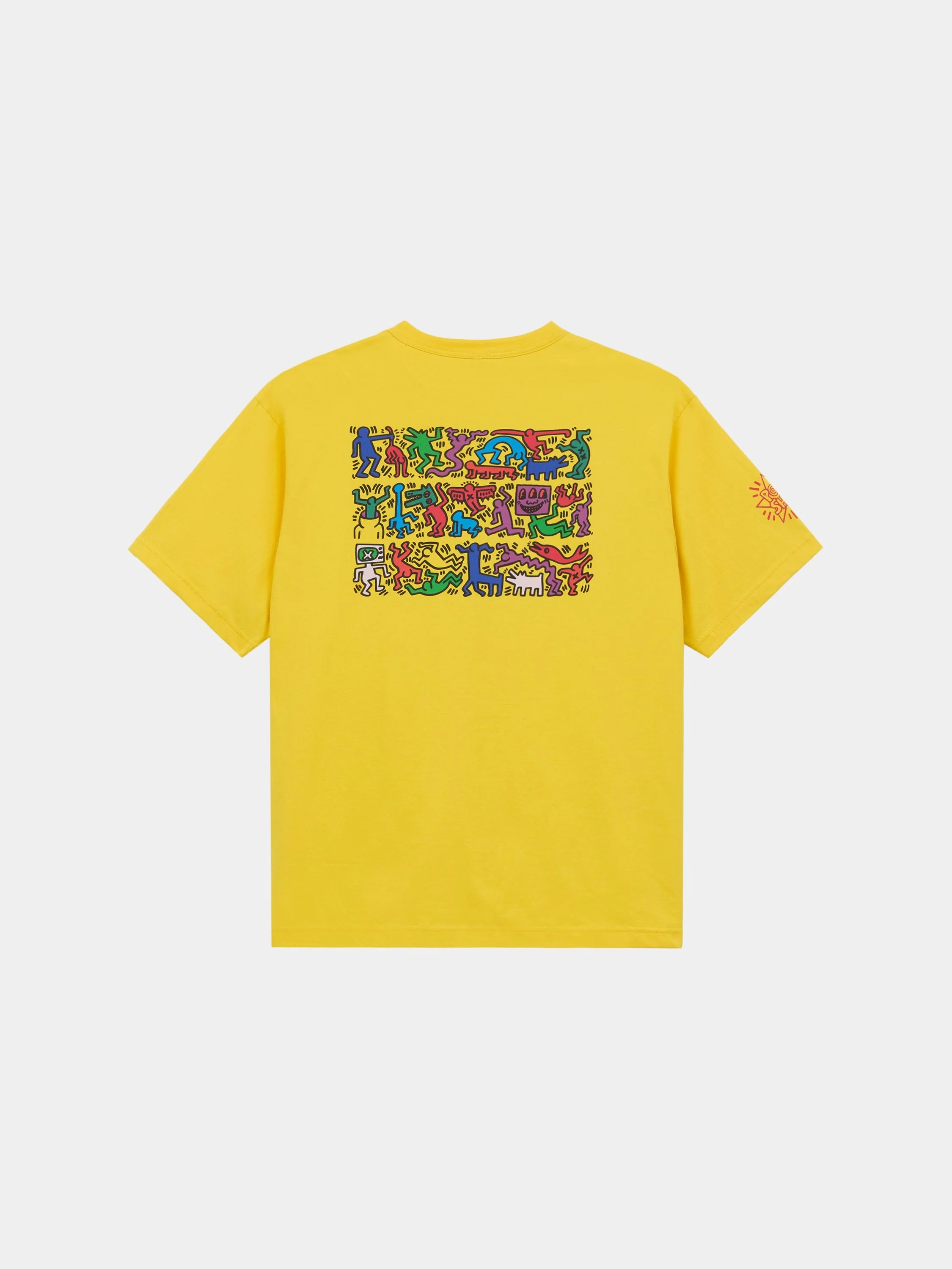 KEITH HARING X ALPHA GRAPHIC TEE "HEART MAN" - Image 6