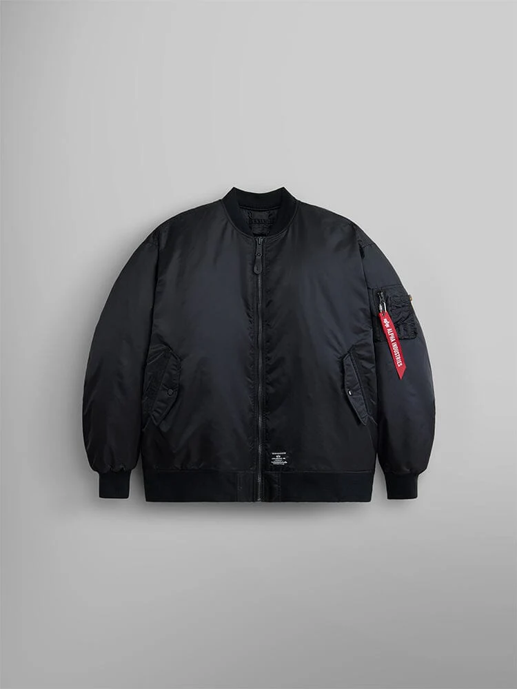 WOMEN'S OVERSIZED MA-1 MOD BOMBER JACKET - Image 12
