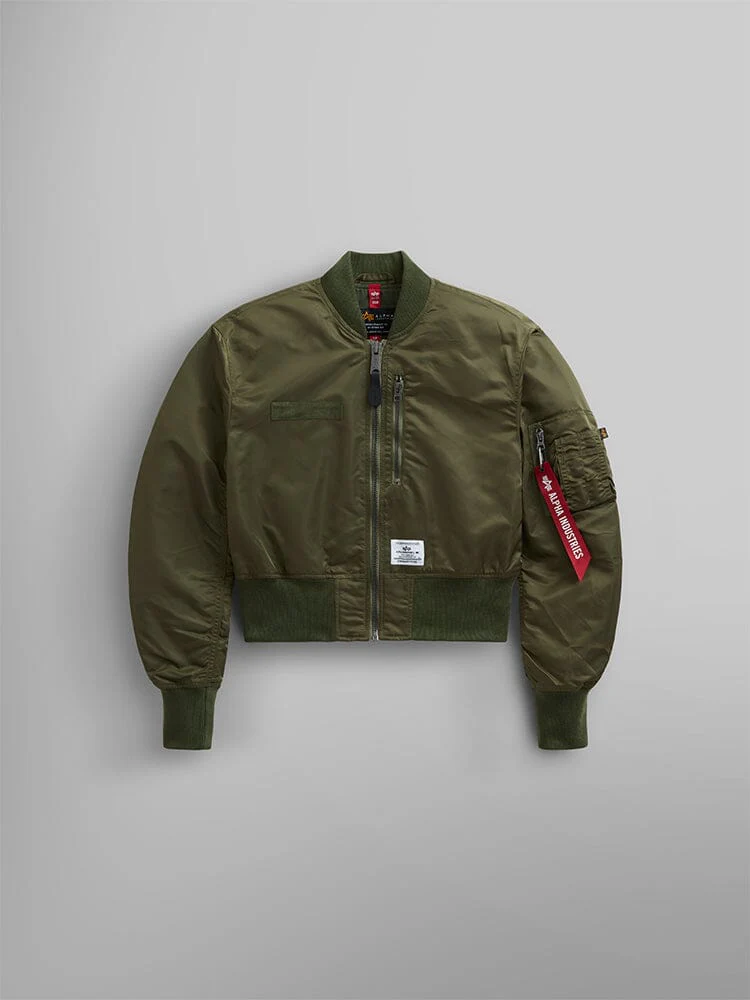 L-2B CROPPED GEN II BOMBER JACKET WOMENS - Image 15