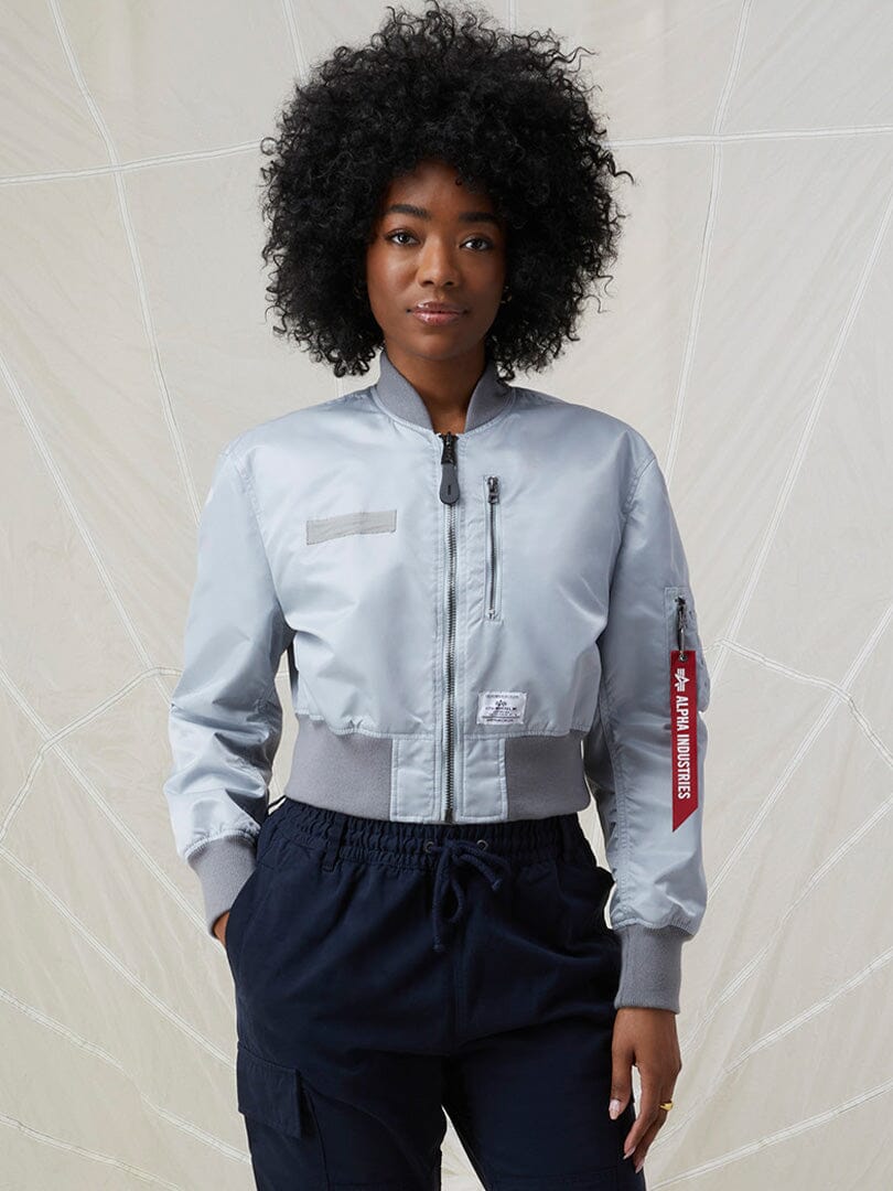 L-2B CROPPED GEN II BOMBER JACKET WOMENS - Image 26