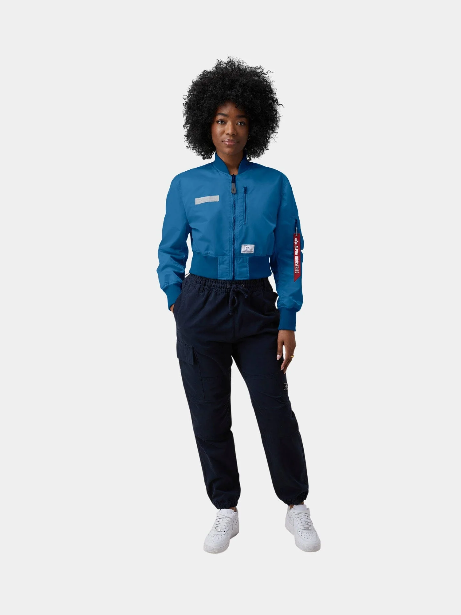L-2B CROPPED GEN II BOMBER JACKET WOMENS - Image 5