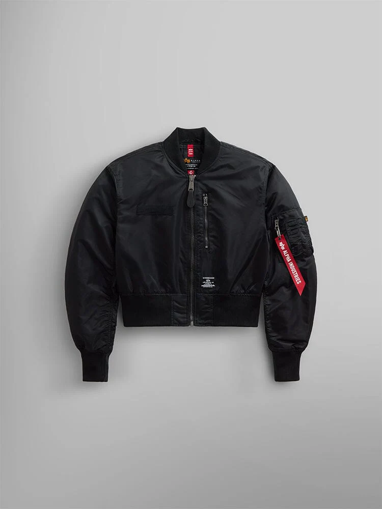 L-2B CROPPED GEN II BOMBER JACKET WOMENS - Image 8